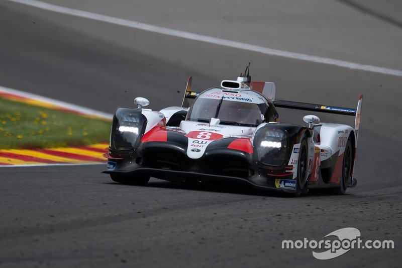 #8 Toyota Gazoo Racing Toyota TS050: Sebastien Buemi, Kazuki Nakajima, Fernando Alonso