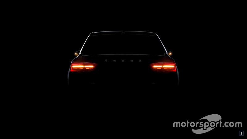 Тізер Skoda Superb 2020 року