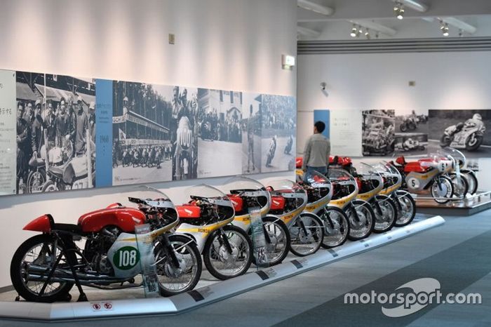 Motocicletas Honda ganadoras de gran premio