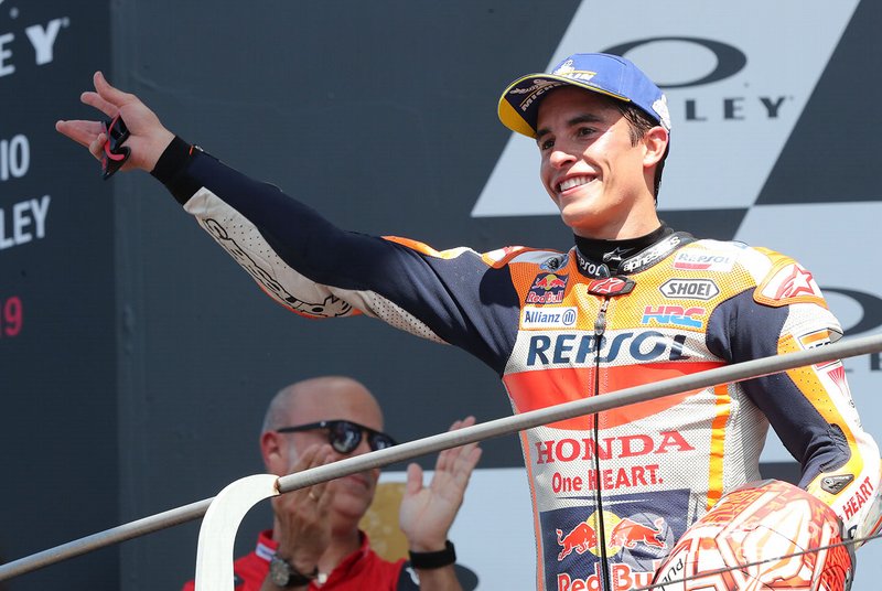 Podio: Marc Marquez, Repsol Honda Team