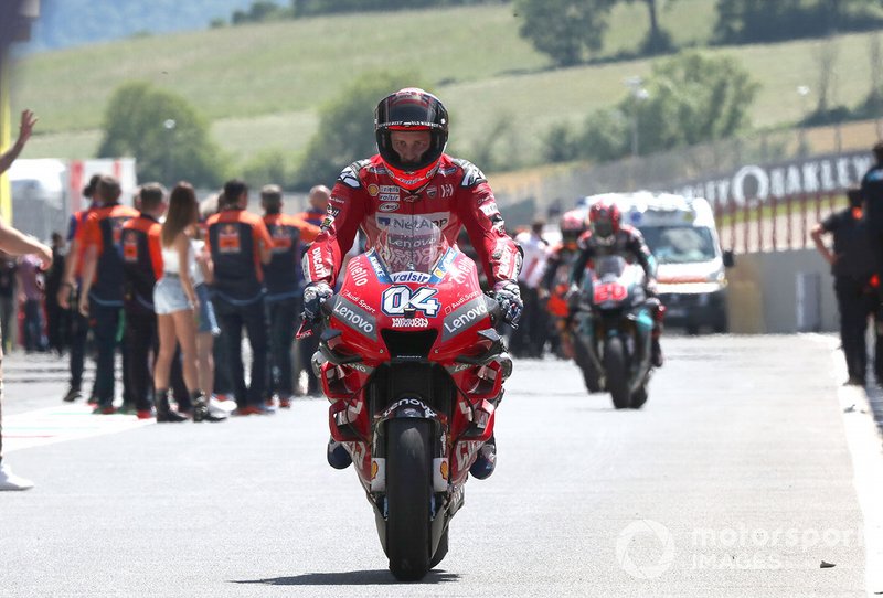 Il terzo classificato Andrea Dovizioso, Ducati Team