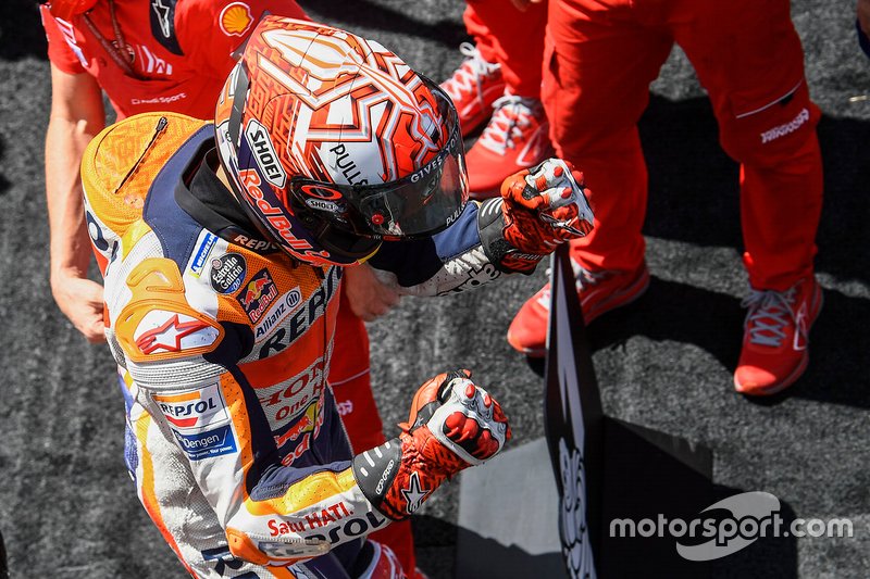 Segundo clasificado Marc Marquez, Repsol Honda Team