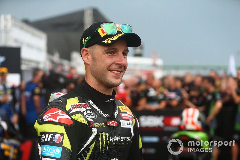 Race winner Jonathan Rea, Kawasaki Racing Team