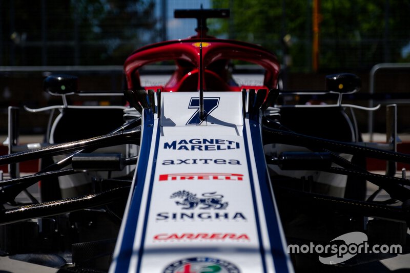 Alfa Romeo Racing C38 nose detail