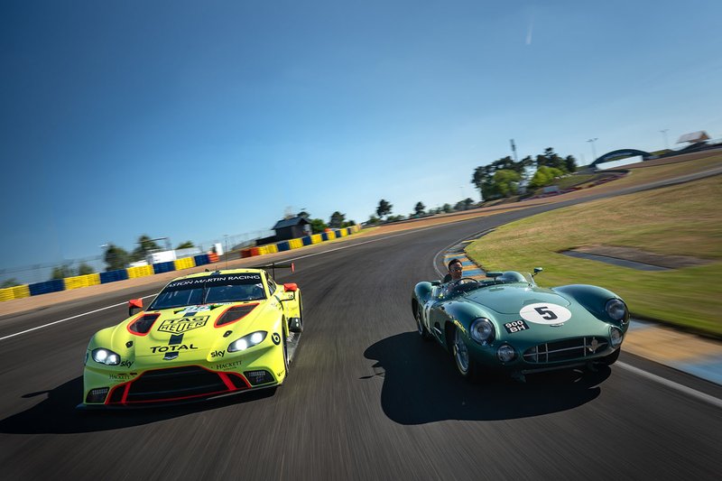 2019 Aston Martin Vantage GTE, 1959 Aston Martin DBR1