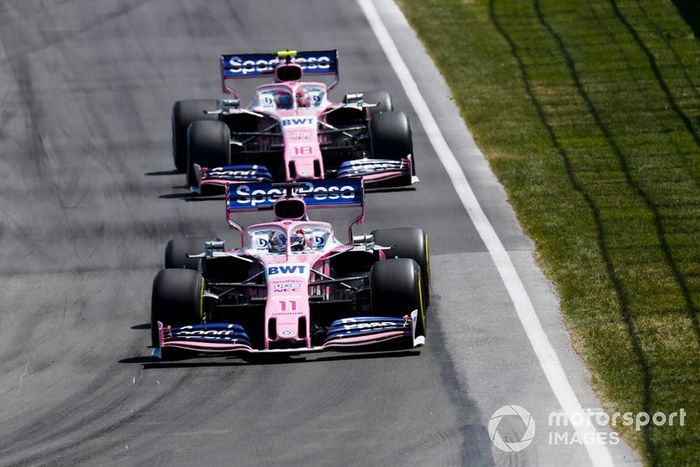 Sergio Perez, Racing Point RP19, Lance Stroll, Racing Point RP19