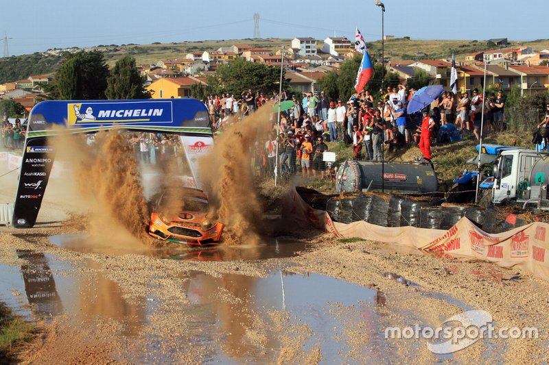 Simone Campedelli, Tania Canton, Ford Fiesta R5, Orange1 M-Sport Rally Team