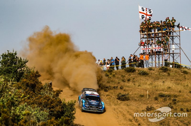 Elfyn Evans, Scott Martin, M-Sport Ford WRT Ford Fiesta WRC