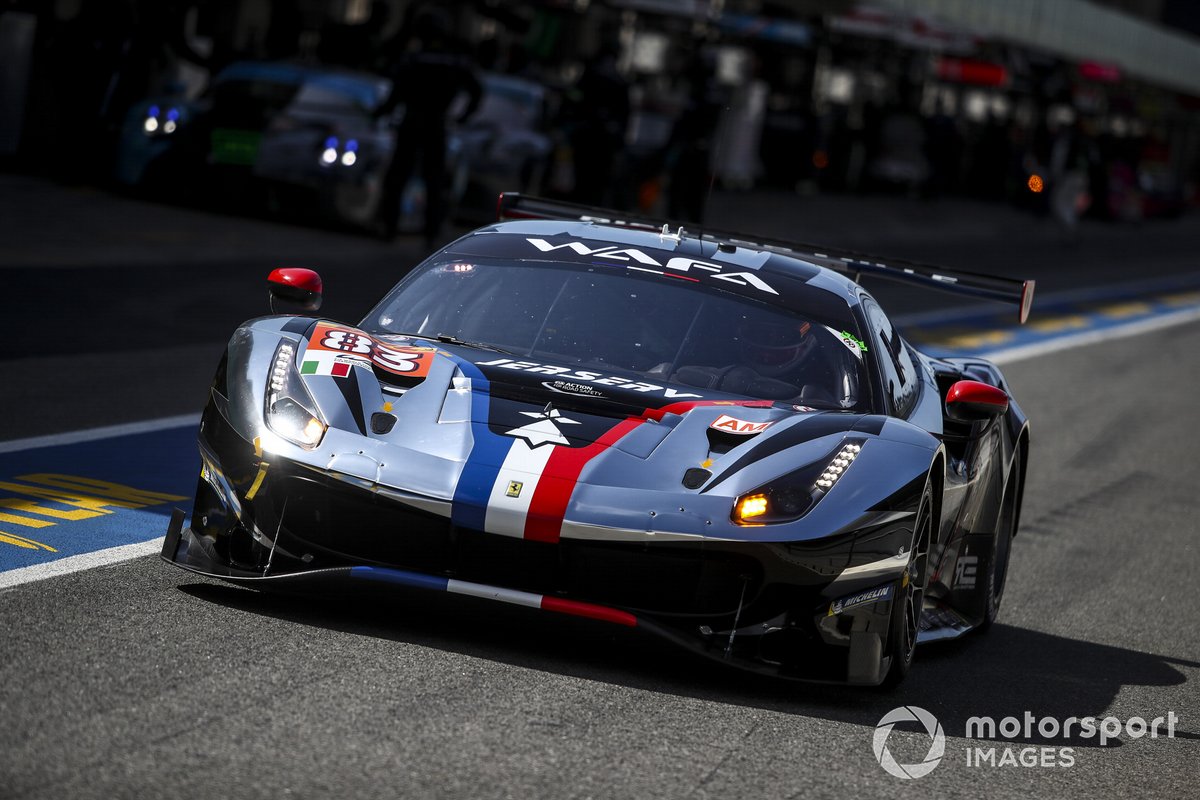 #83 AF Corse Ferrari 488 GTE EVO: Francois Perrodo, Nicklas Nielsen, Alessio Rovera