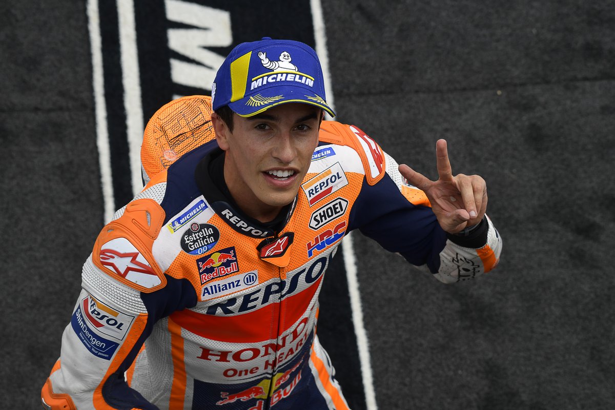 Il vincitore della gara Marc Marquez, Repsol Honda Team