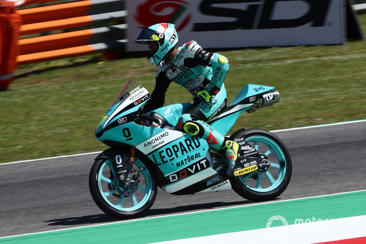 Ganador de la carrera Dennis Foggia, Leopard Racing