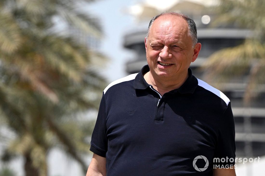 Frederic Vasseur, Team Principal and General Manager, Scuderia Ferrari
