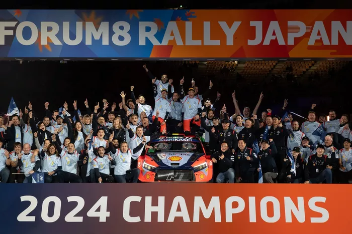 World Champion Thierry Neuville, Martijn Wydaeghe, Hyundai World Rally Team Hyundai i20 N Rally1