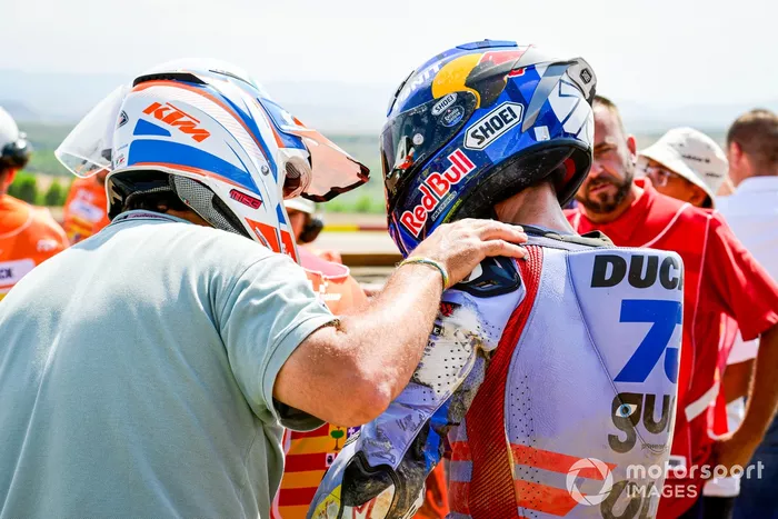 Alex Marquez, Gresini Racing crash