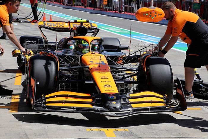 McLaren MCL38 detalles técnicos