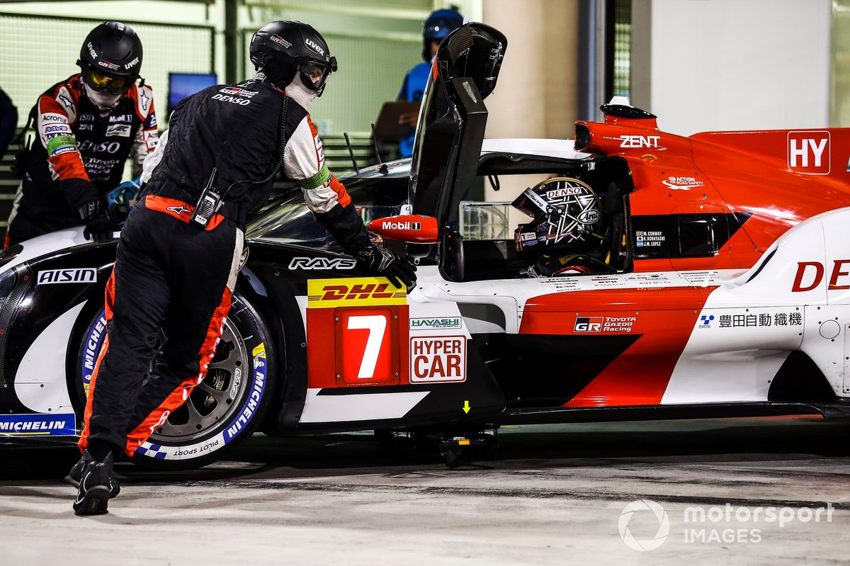 #7 Toyota Gazoo Racing Toyota GR010 - Hybrid: Mike Conway, Kamui Kobayashi, José María López