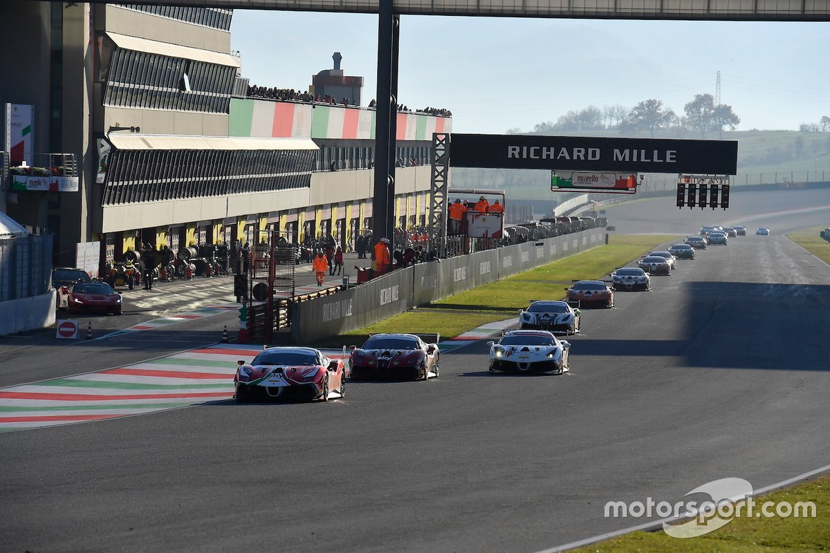 Azione in pista