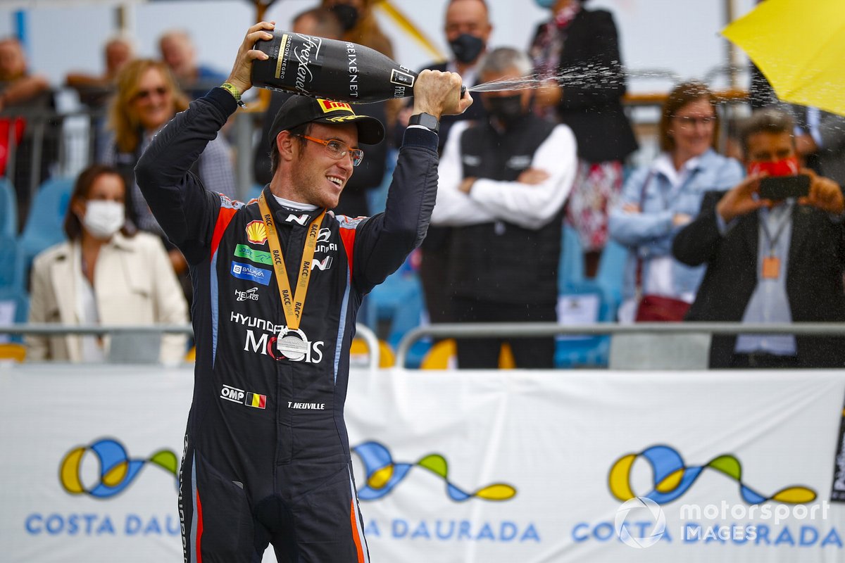 Le vainqueur Thierry Neuville, Hyundai World Rally Team