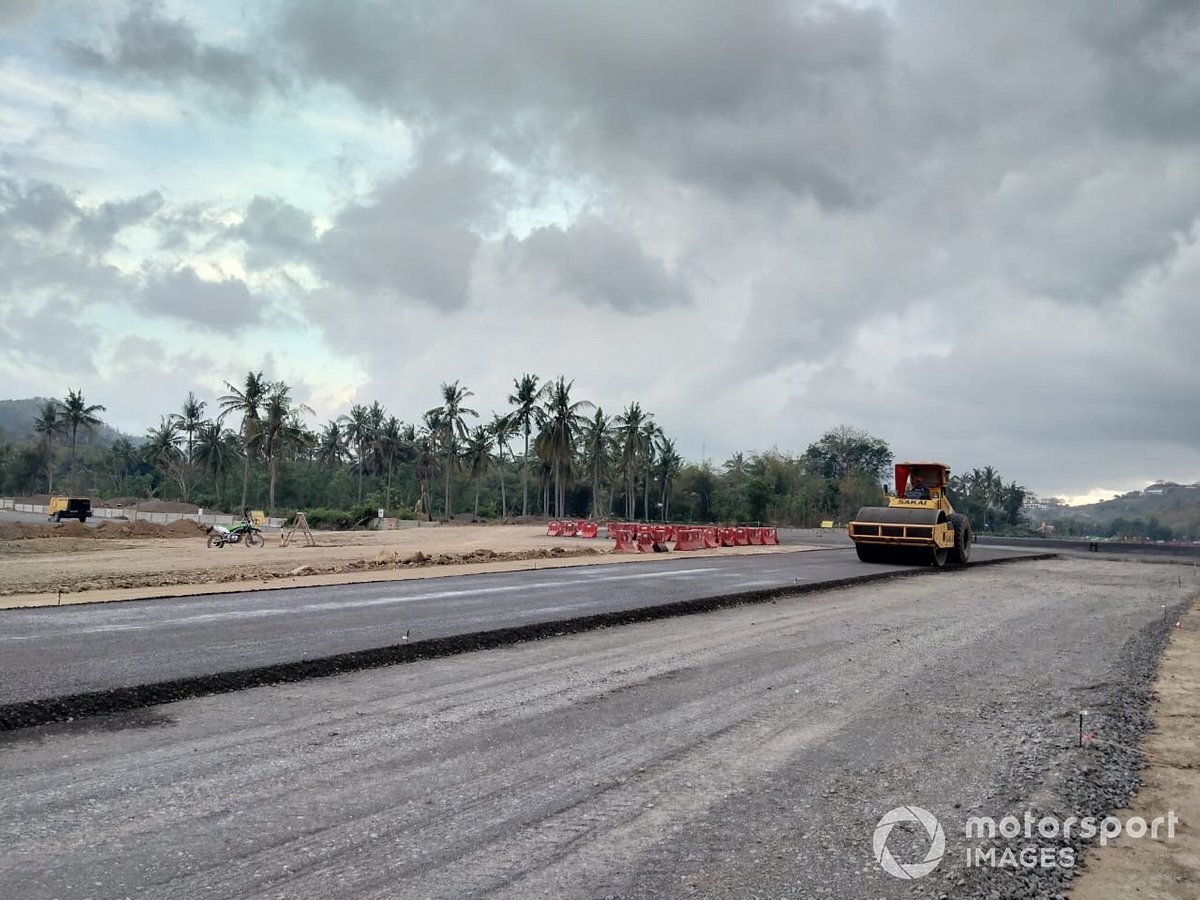 Pembangunan Mandalika International Street Circuit, Lombok, Indonesia