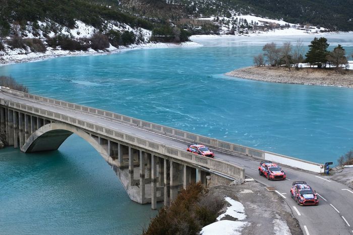 Pierre-Louis Loubet, Vincent Landais, Hyundai 2c Competition Hyundai i20 Coupe WRC, Thierry Neuville, Martijn Wydaeghe, Hyundai Motorsport Hyundai i20 Coupe WRC, Dani Sordo, Carlos Del Barrio, Hyundai Motorsport Hyundai i20 Coupe WRC