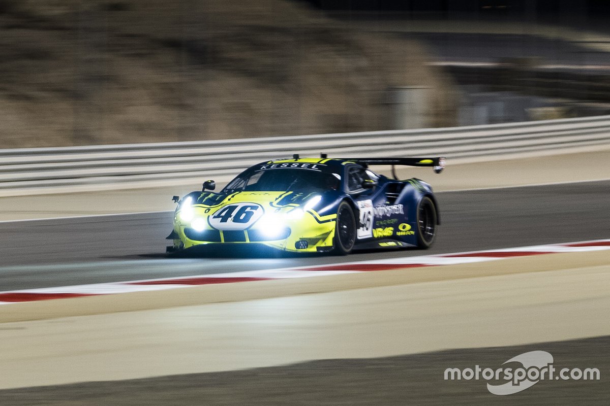 #46 Kessel Racing Monster VR46, Ferrari 488 GT3: Valentino Rossi, Alessio Salucci, Luca Marini