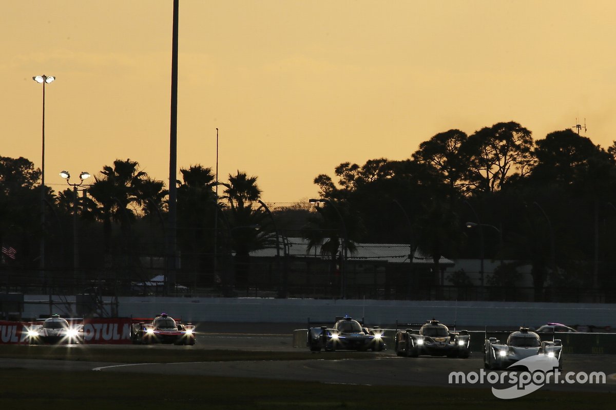 #01 Chip Ganassi Racing Cadillac DPi: Renger van der Zande, Scott Dixon, Kevin Magnussen leads