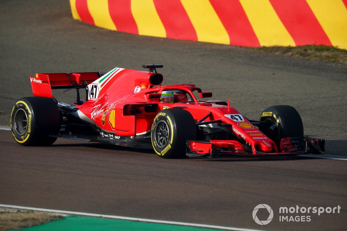 Mick Schumacher, Ferrari SF71H