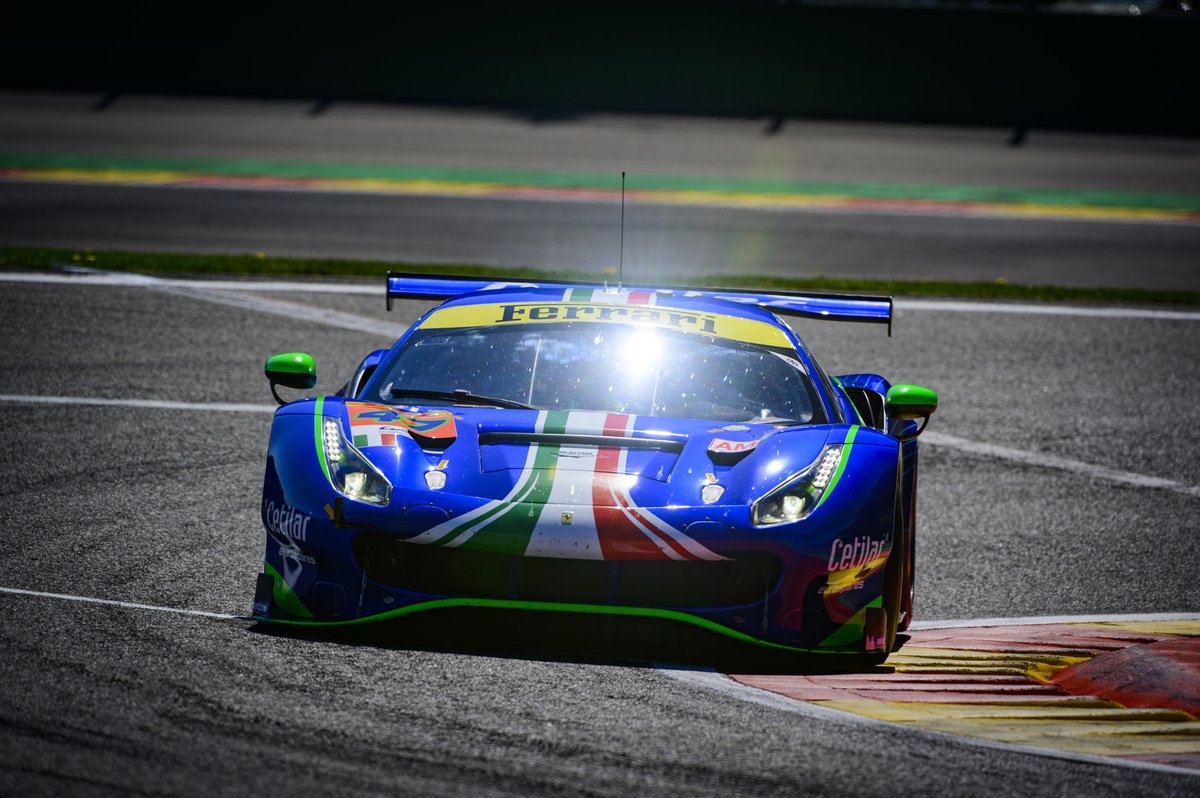 #47 Cetilar Racing Ferrari 488 GTE Evo: Roberto Lacorte, Giorgio Sernagiotto, Antonio Fuoco