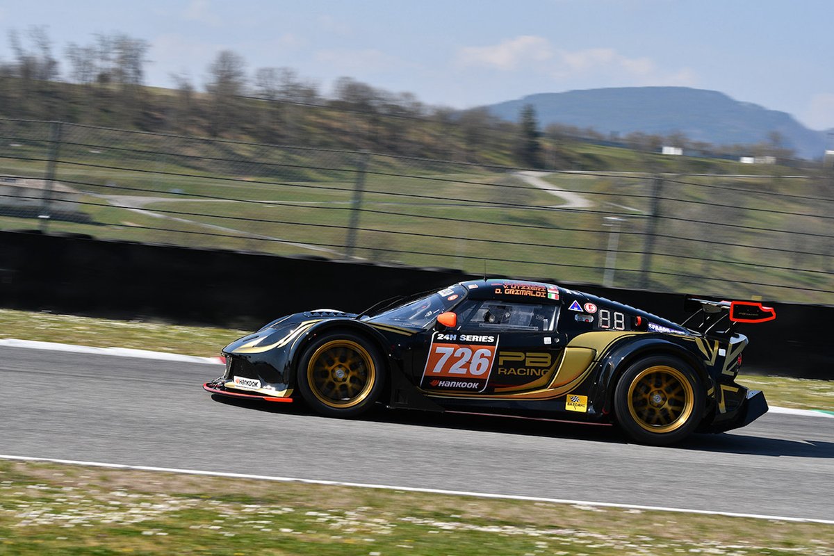 #726 Lotus PB Racing: Stefano D'Aste, Vito Utzieri, Daniel Grimaldi, Massimo Abbati, Lotus Exige V6 Cup
