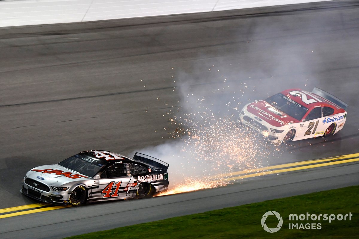 Cole Custer, Stewart-Haas Racing, Ford Mustang HaasTooling.com Matt DiBenedetto, Wood Brothers Racing, Ford Mustang Motorcraft/Quick Lane