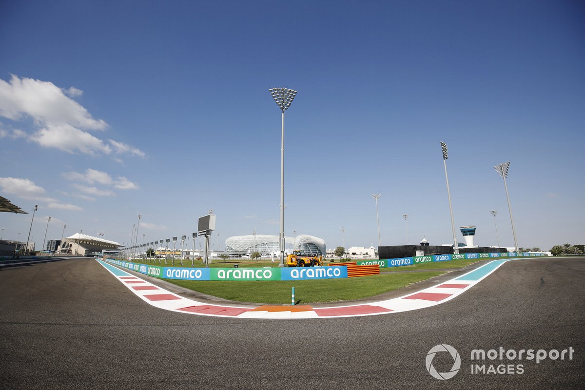 Detalle del circuito de Abu Dhabi