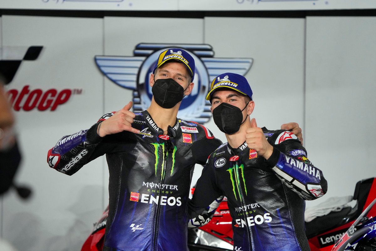 Maverick Vinales, Yamaha Factory Racing, Fabio Quartararo, Yamaha Factory Racing