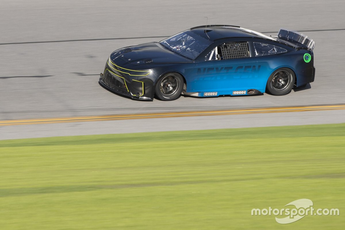 Chris Buescher drives the NASCAR Next gen car