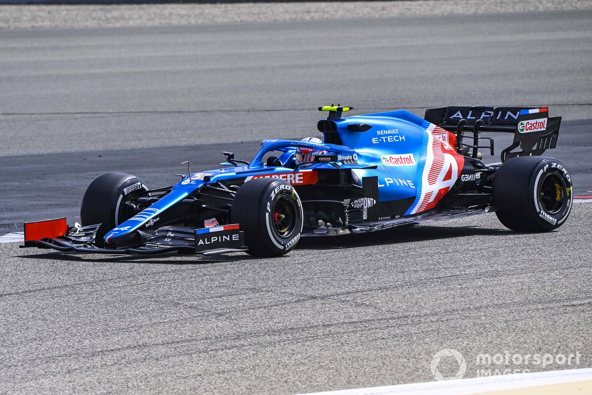 Esteban Ocon, Alpine A521 