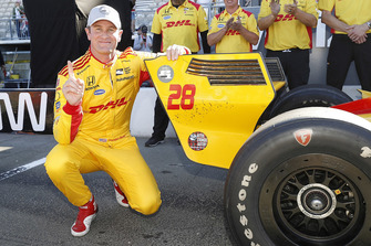Polesitter Ryan Hunter-Reay, Andretti Autosport Honda