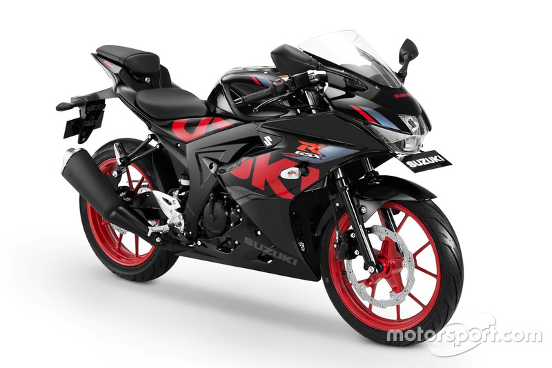 GSX-R150 Keyless Ignition - Titan Black-Rouge Red CW