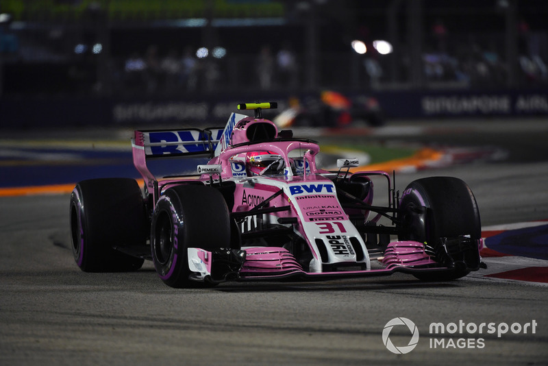 9: Esteban Ocon, Racing Point Force India VJM11, 1'38.365