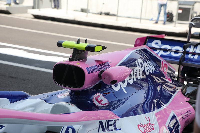 Cockpit de la Racing Point RP19