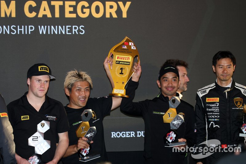 Premiazioni Lamborghini Super Trofeo 2019