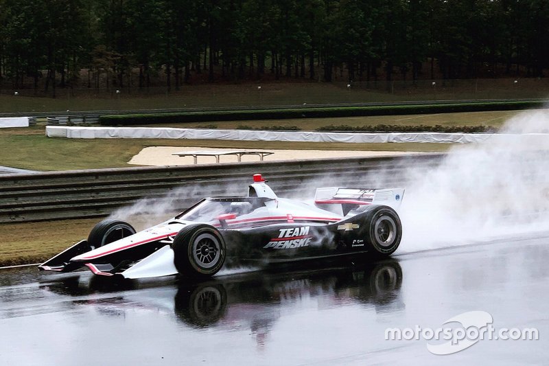 Simon Pagenaud, Team Penske con l'aeroscreen