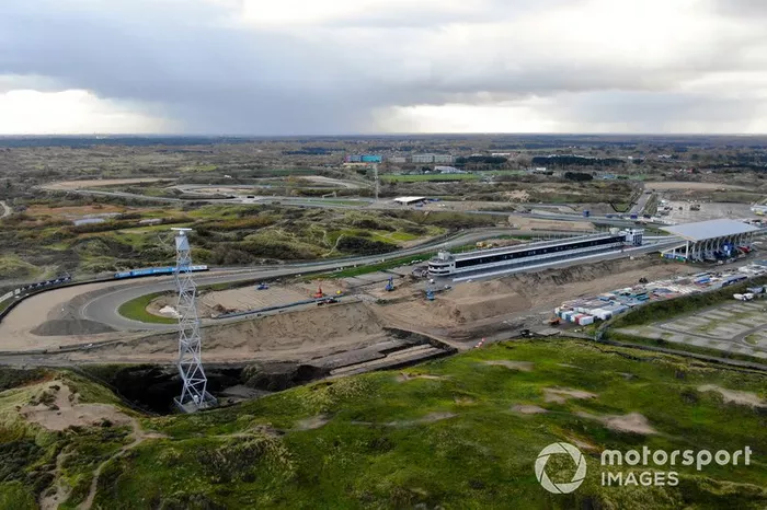 Obras en el circuito de Zandvoort para el GP de Holanda 2020