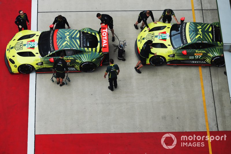 #95 Aston Martin Racing Aston Martin Vantage AMR: Marco Sorensen, Nicki Thiim 