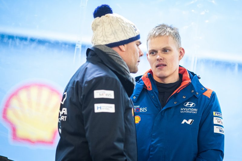 2020 FIA Ott Tänak, Hyundai Motorsport, Andrea Adamo, Director del equipo Hyundai Motorsport