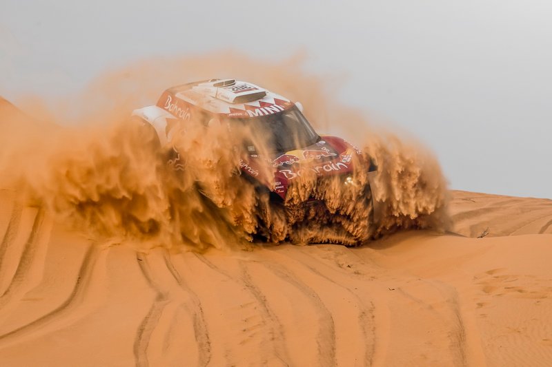 #302 JCW X-Raid Team: Stephane Peterhansel, Paulo Fiuza