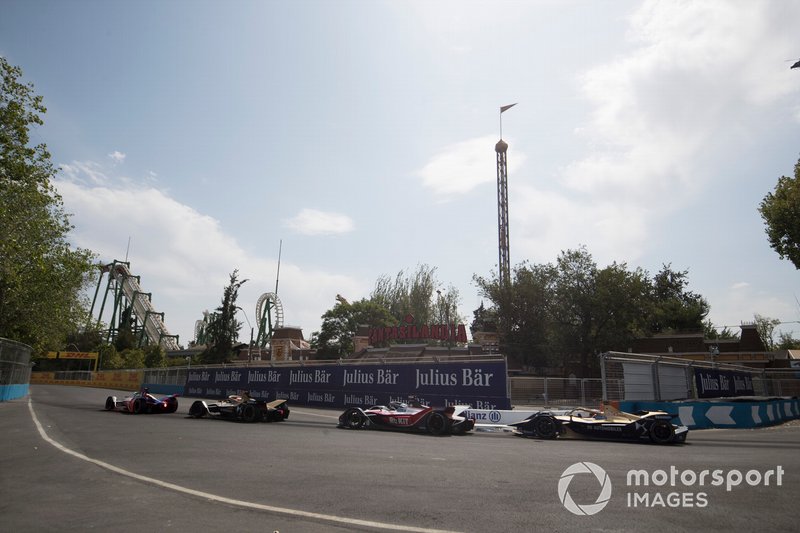 Pascal Wehrlein, Mahindra Racing, M6Electro Jean-Eric Vergne, DS Techeetah, DS E-Tense FE20, Edoardo Mortara, Venturi, EQ Silver Arrow 01