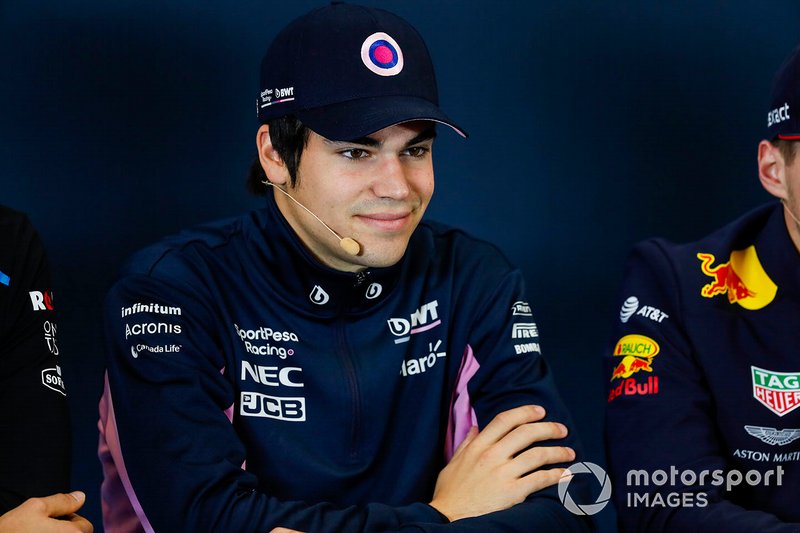 Press conference, Lance Stroll, Racing Point