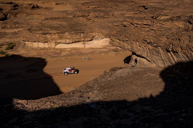 #302 JCW X-Raid Team: Stephane Peterhansel, Paulo Fiuza