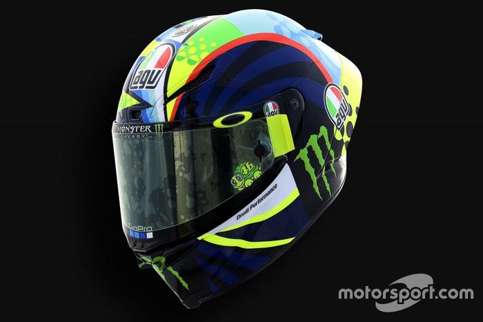 Casco de Valentino Rossi, Yamaha Factory Racing