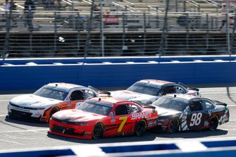 Justin Allgaier, JR Motorsports, Chevrolet Camaro BRANDT Daniel Hemric, JR Motorsports, Chevrolet Camaro Poppy Bank Chase Briscoe, Stewart-Haas Racing, Ford Mustang Production Alliance Group