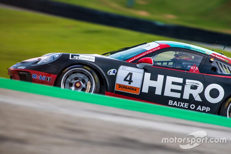 A saga dos irmãos Vitor e Felipe Baptista na corrida final da Porsche em Interlagos